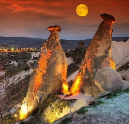 Tres Bellezas - Chimeneas de hadas de Urgup