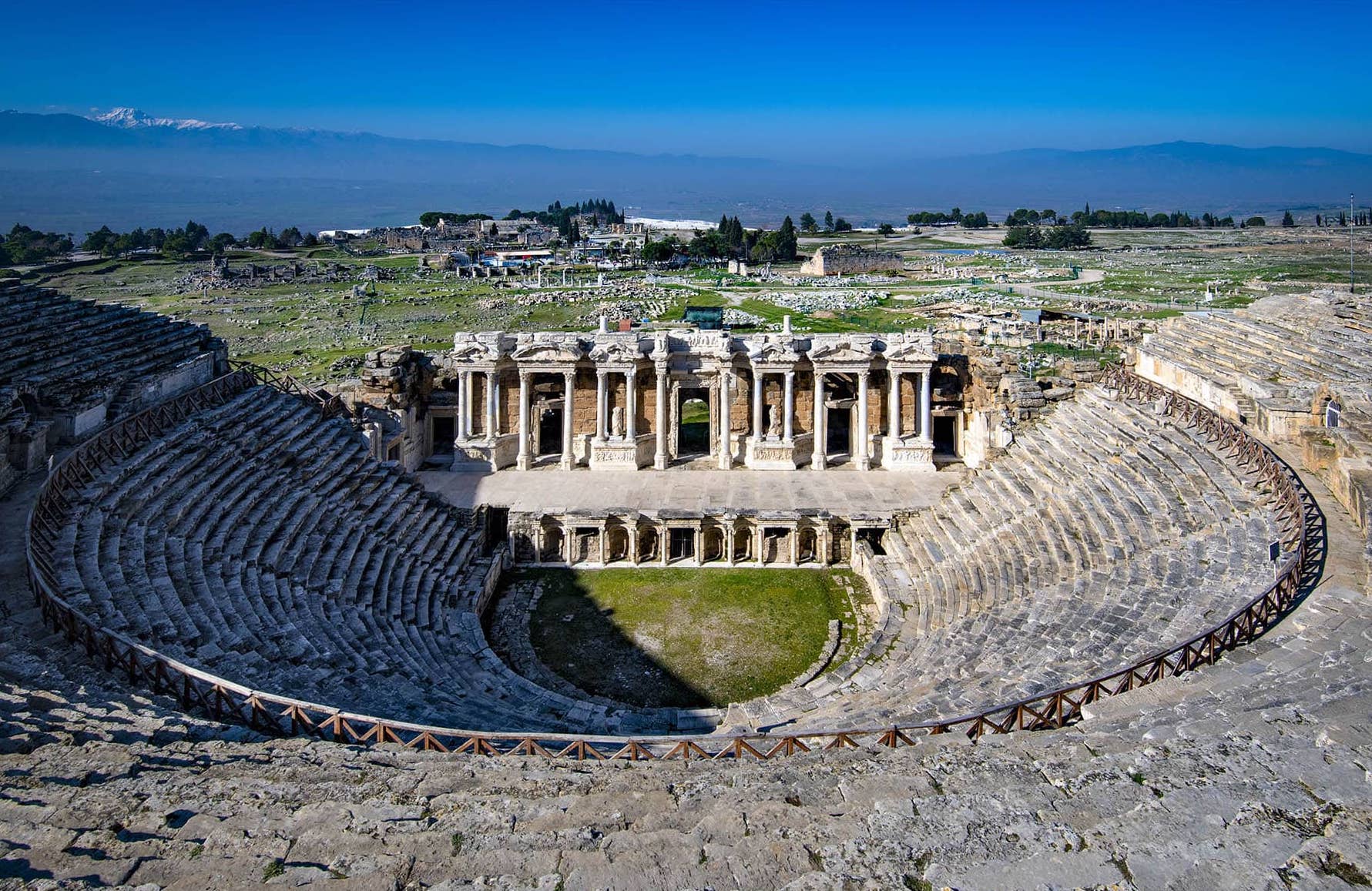 Passeio pela cidade antiga de Pamukkale e Hierápolis